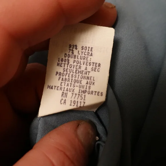 SOLD!! BETSEY JOHNSON Sage Green Silk Satin Halter Dress, size 4 - Picture 5 of 6